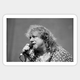 Lou Gramm BW Photograph Sticker